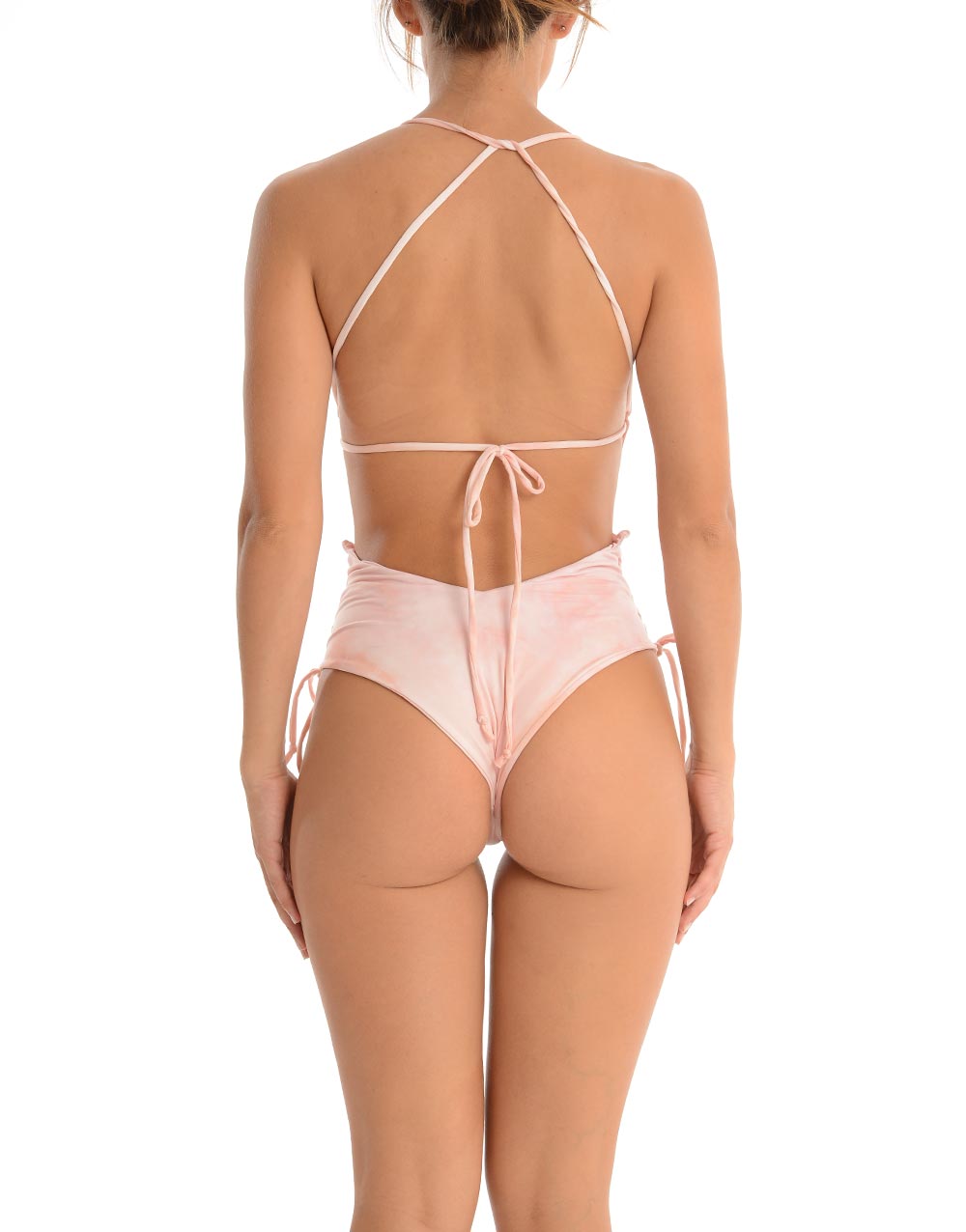 Costume Intero Rosa Tye Dye
