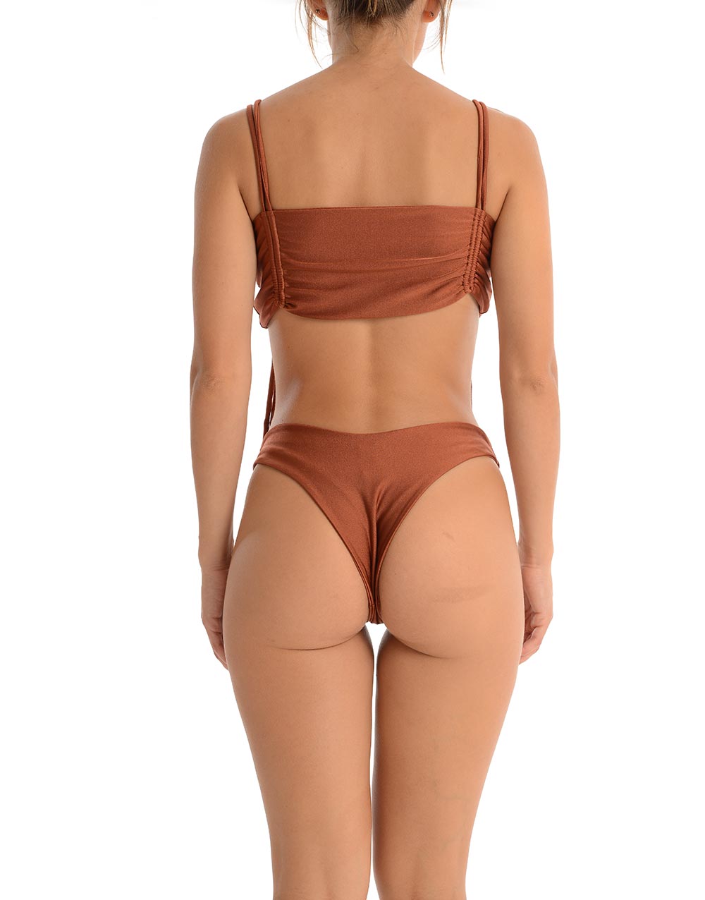 Bikini Fascia con Laccetti Monocolor