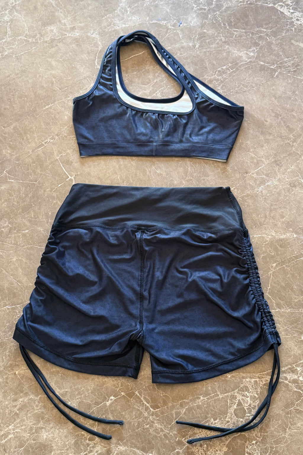 Completo Sportivo Blu e Nero