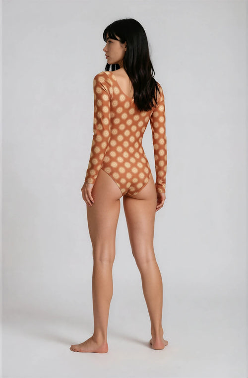Body Sport Maniche Lunghe Fantasia Sole